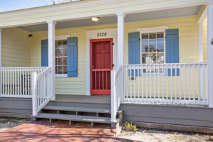 New Front Porch Railings in Baton Rouge