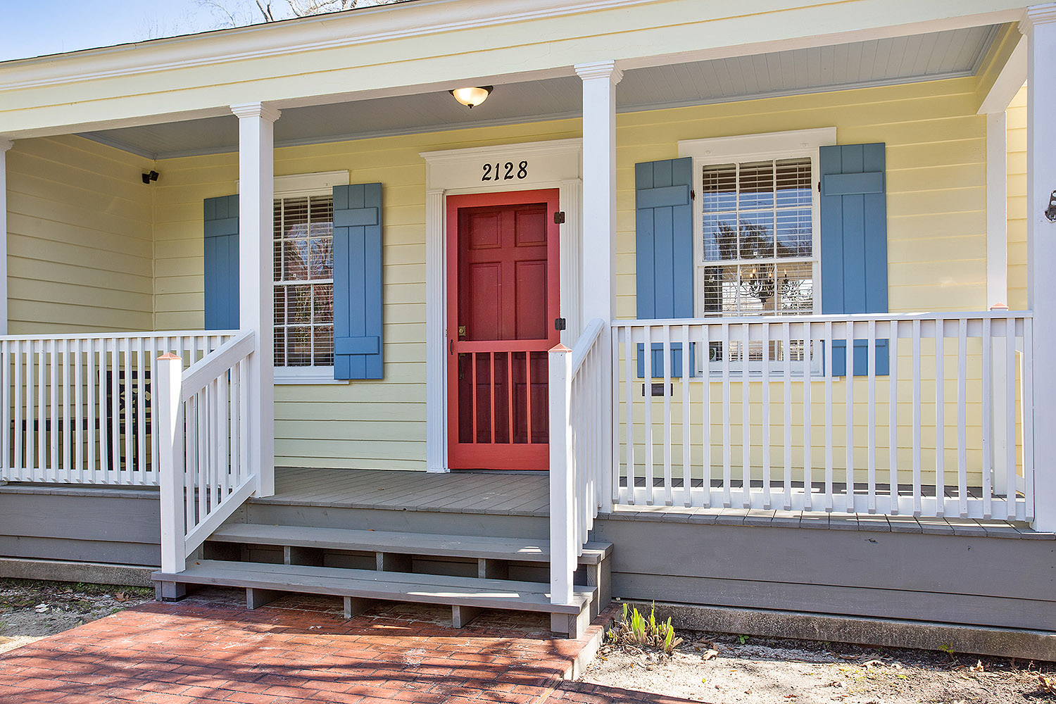 Exterior Remodel Front Porch Construction Baton Rouge Zitro