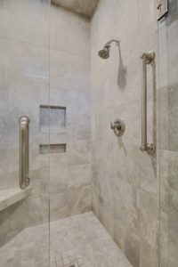 Walk In Tub for Bathroom Remodeling with Safety Grab Bar in Shower