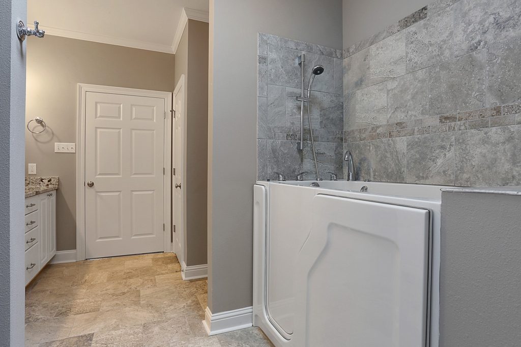 Denham Springs Bathroom for Home Remodel with walk in tub