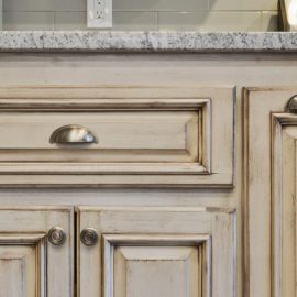 Drawer with Built in Spice Rack