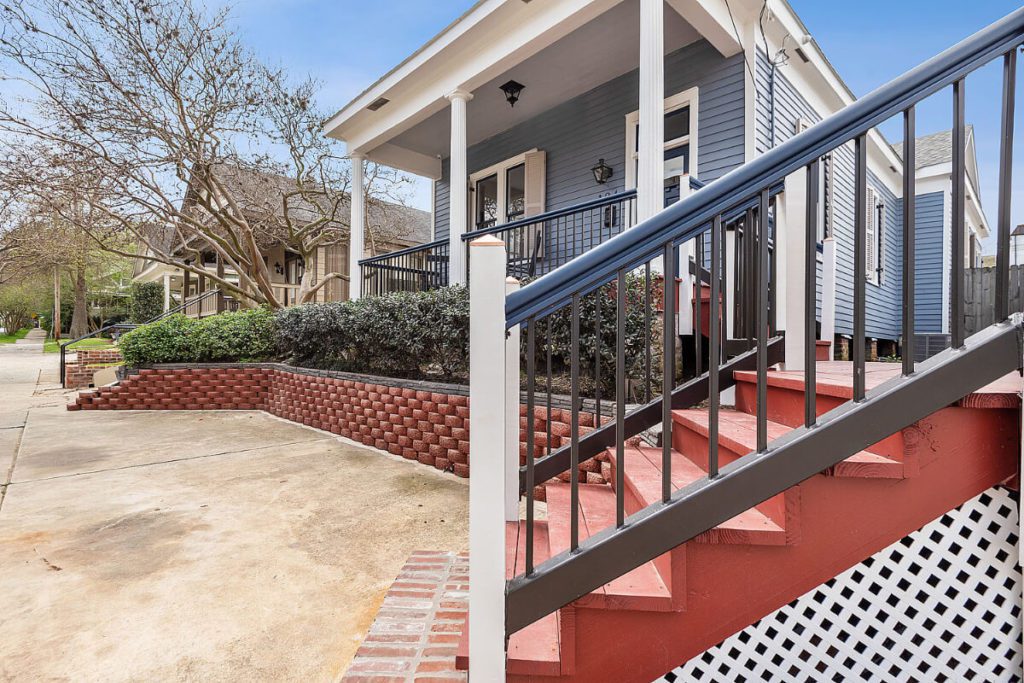 Historic Restoration and Renovation with new entry stairs