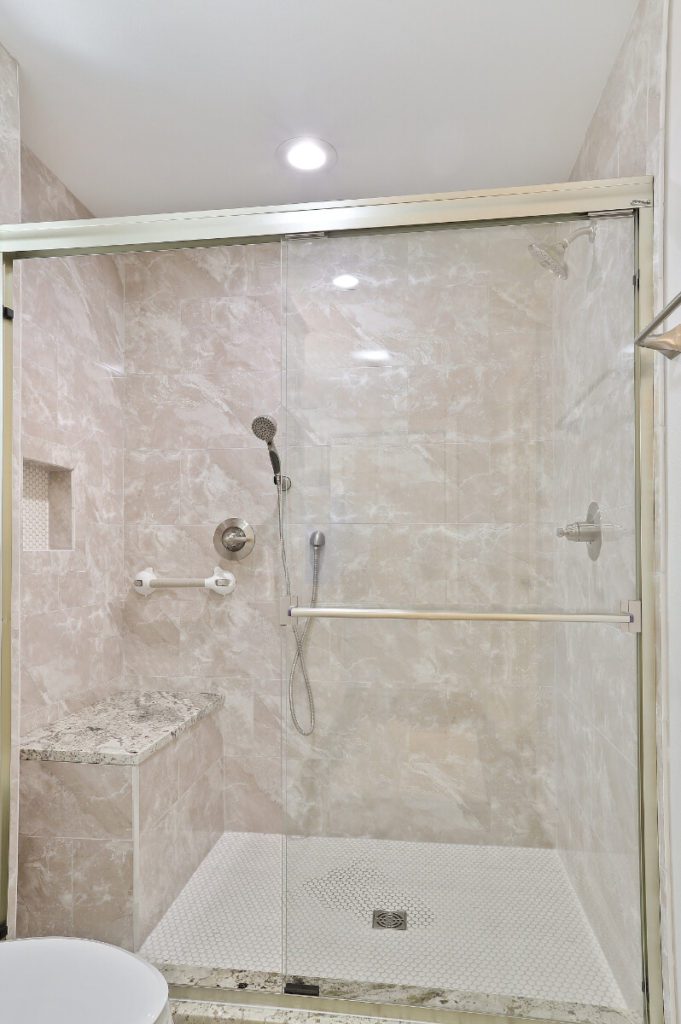 Garage Conversion with New Master Bathroom Shower