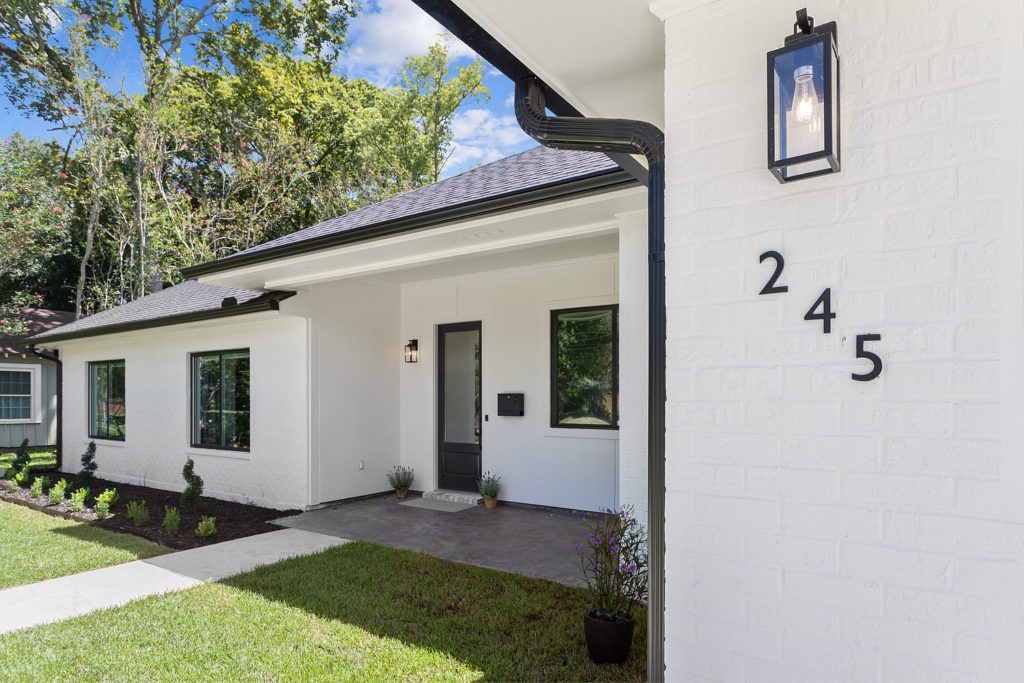 Home Builder front entrance