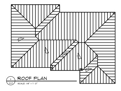 Home Builder roof plan