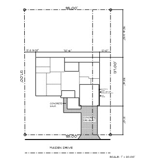 Home Builder site plan