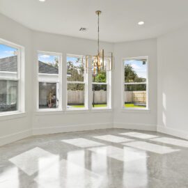 Baton Rouge Home Builder Breakfast Area