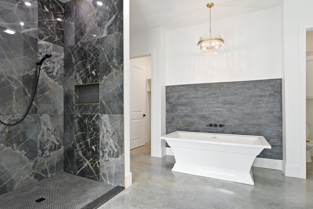 Home Builder with Master Bath shower