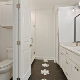Home Builder for Duplex Bathroom Master Vanity