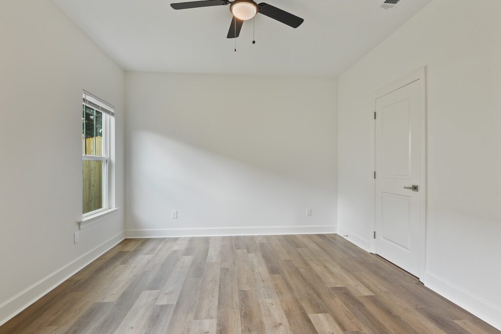 Duplex Home Builder shows Master Bedroom