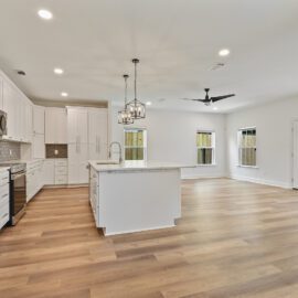 Home Builder for Duplex Kitchen left towards side