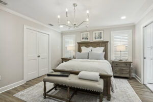 Master Bedroom of Baton Rouge Whole Home Renovation