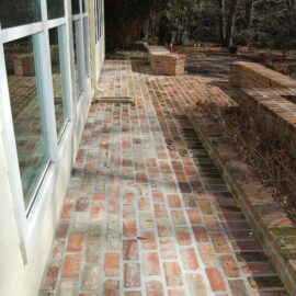 Baton Rouge Home Addition Walkway to Rear Patio