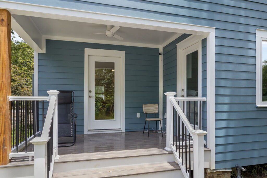 Home Addition with 1st Porch in Rear
