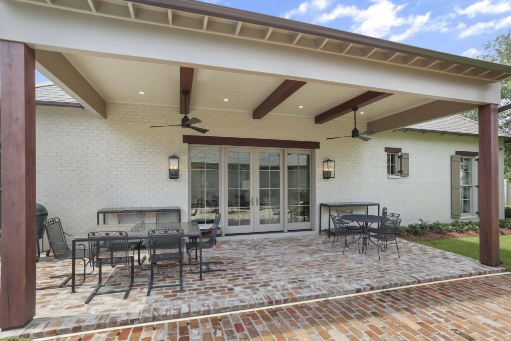 Home Addition for Pool House with Front Porch