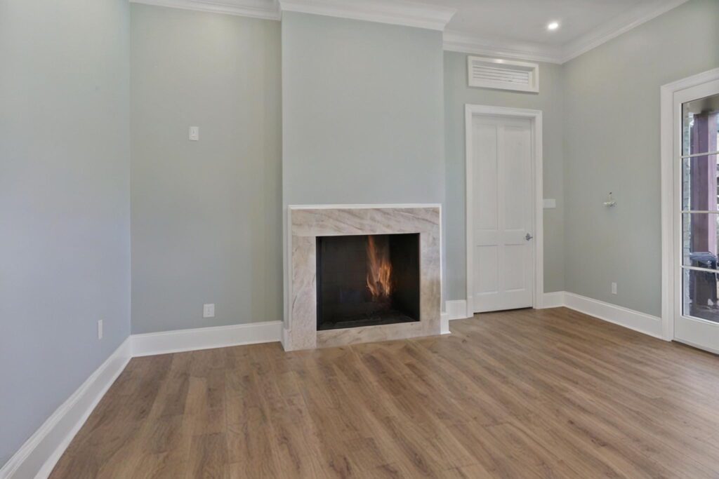 Sitting Area with Fireplace