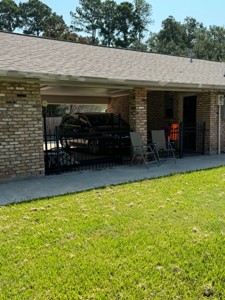 Before Backside Carport Addition into Living Space