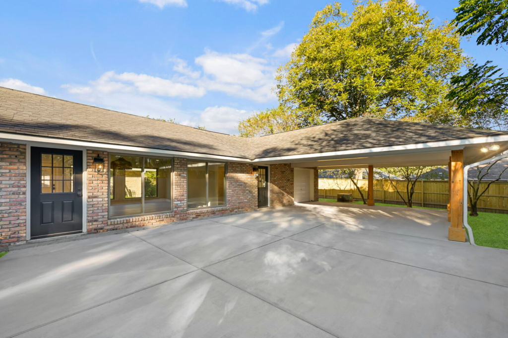 Cypress Posts for New Carport Addition