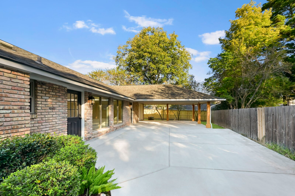 Two Car Parking with New Carport Addition